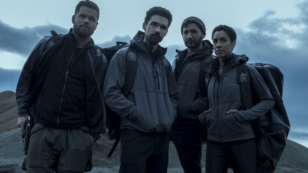 Wes Chatham, Steven Strait, Cas Anvar, and Dominique Tipper - The Expanse