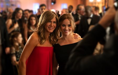 Jennifer Aniston and Reese Witherspoon on The Morning Show
