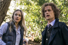 Criminal Minds - Under the Skin - A.J. Cook as JJ Jareau and Matthew Gray Gubler as Dr. Spencer Reid