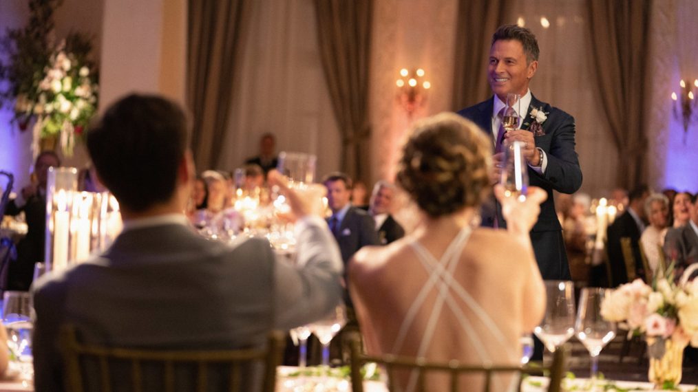 Tim Daly as Henry McCord giving a toast in Madam Secretary - 'Leaving The Station'