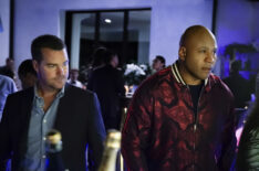 Chris O'Donnell (Special Agent G. Callen) and LL COOL J (Special Agent Sam Hanna) in NCIS: Los Angeles - 'Answers'