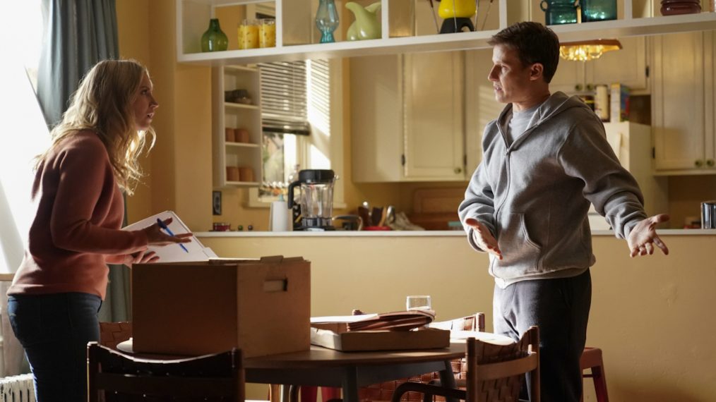 Eddie (Vanessa Ray) and Jamie (Will Estes) in Blue Bloods - Careful What You Wish For