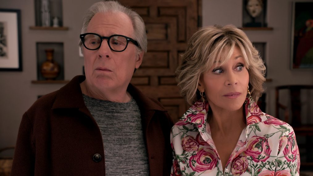 Michael McKean and Jane Fonda in Grace And Frankie