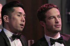 Parry Shen and Ryan Carnes in General Hospital