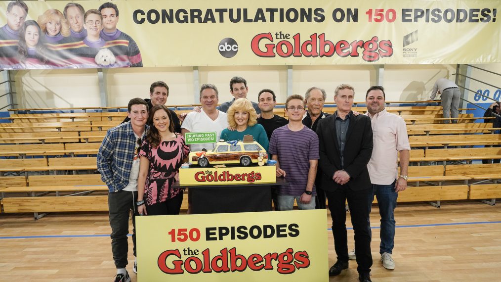 SAM LERNER, HAYLEY ORRANTIA, DOUG ROBINSON (EXECUTIVE PRODUCER), JEFF GARLIN, WENDI MCLENDON-COVEY, ALEX BARNOW (SHOWRUNNER), TROY GENTILE, SEAN GIAMBRONE, GEORGE SEGAL, JEFF FROST (PRESIDENT, SONY PICTURES TELEVISION), CHRIS BISHOP (SHOWRUNNER)