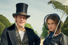 Belgravia - Adam James as John Bellasis and Alice Eve as Susan Trenchard