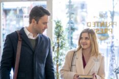 Carlo Marks and Jen Lilley in Angel Falls A Novel Holiday