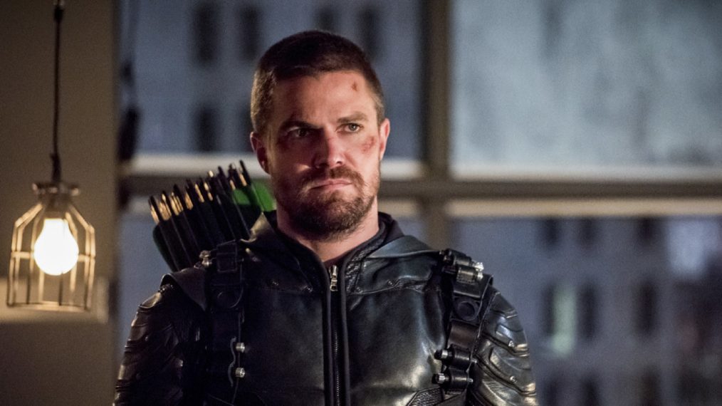 Stephen Amell as Oliver Queen/Green Arrow in Arrow - 'You Have Saved This City'