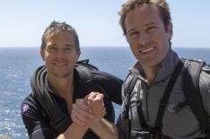 Armie Hammer and Bear Grylls in Running Wild With Bear Grylls