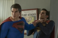 Crisis on Infinite Earths: Part Two - Brandon Routh as Superman and Tyler Hoechlin as Superman