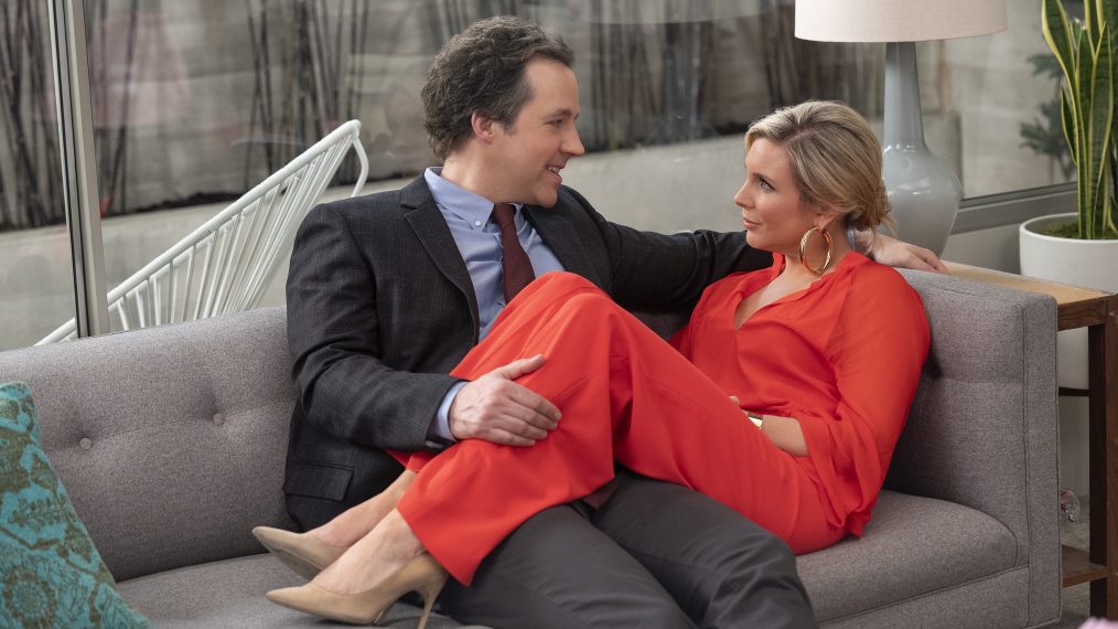 Grace And Frankie - Peter Cambor as Barry and June Diane Raphael as Brianna - Season 6