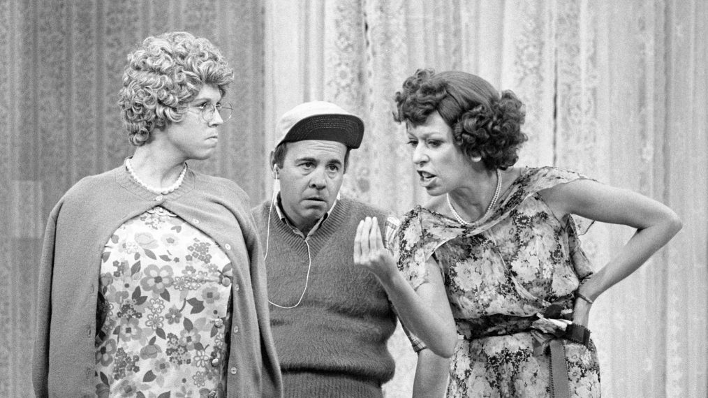 Vicki Lawrence, Tim Conway and Carol Burnett in The Carol Burnett Show