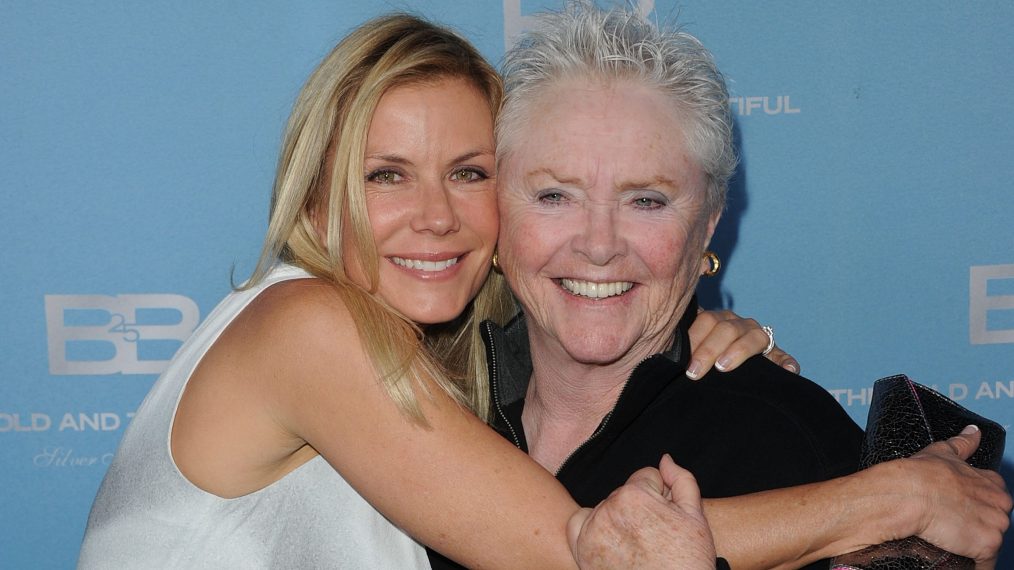 Katherine Kelly Lang and Susan Flannery - 25th silver anniversary party for 'The Bold And The Beautiful'