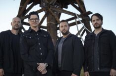 Ghost Adventures cast in Nelson, Nevada - Aaron Goodwin, Zak Bagans, Billy Tolley, and Jay Wasley