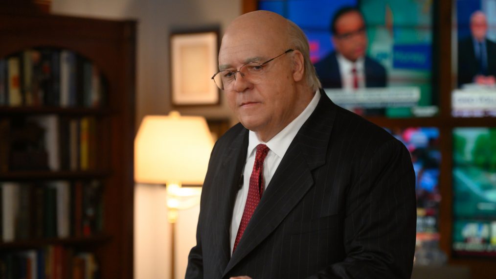 Russell Crowe as Roger Ailes in The Loudest Voice