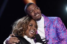 Sherri Shepherd and Nick Cannon in the 'Mask Us Anything / Mask-ish' - Penguin