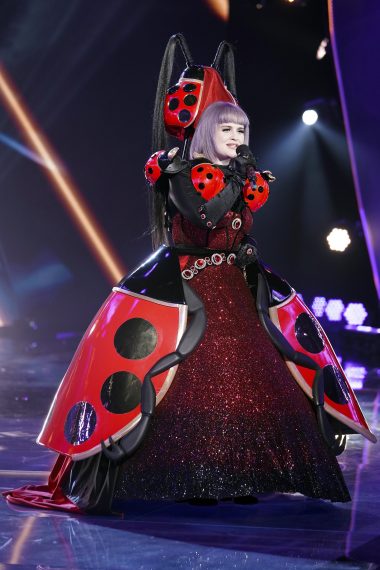 Kelly Osbourne in the 'Triumph Over Masks' episode of The Masked Singer