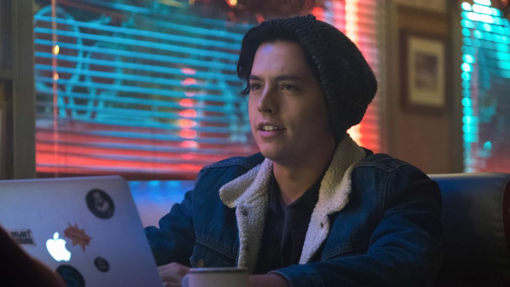 Cole Sprouse as Jughead Jones on Riverdale - 'Chapter Twenty-Two: Silent Night, Deadly Night'