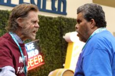 William H. Macy as Frank Gallagher and Luis Guzman as Mikey O in Shameless - 'A Little Gallagher Goes A Long Way'