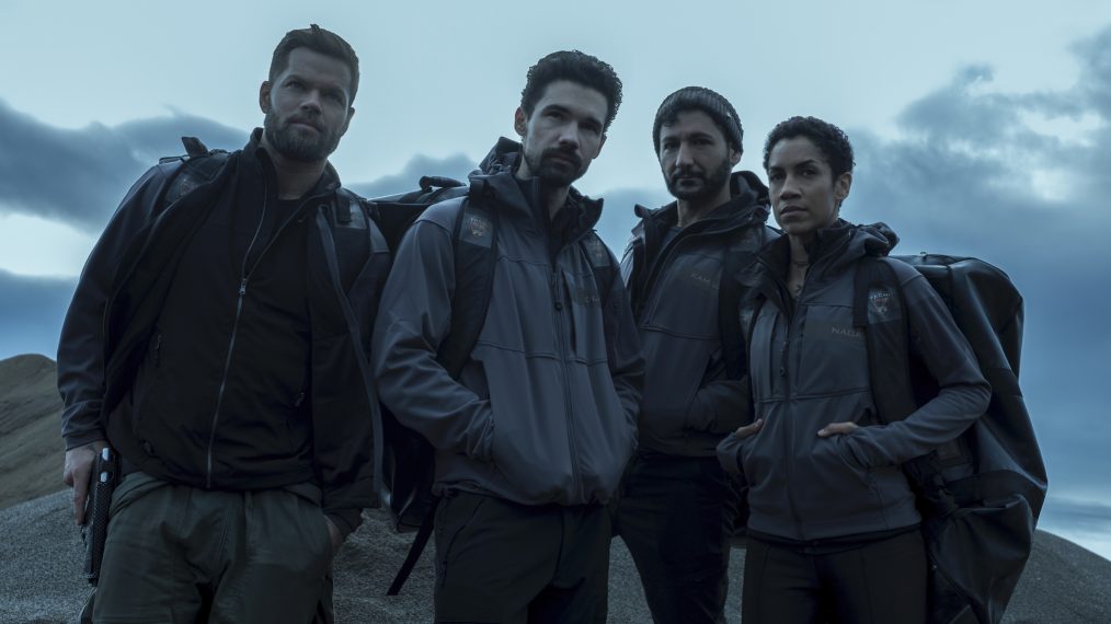 Wes Chatham, Steven Strait, Cas Anvar, and Dominique Tipper - The Expanse