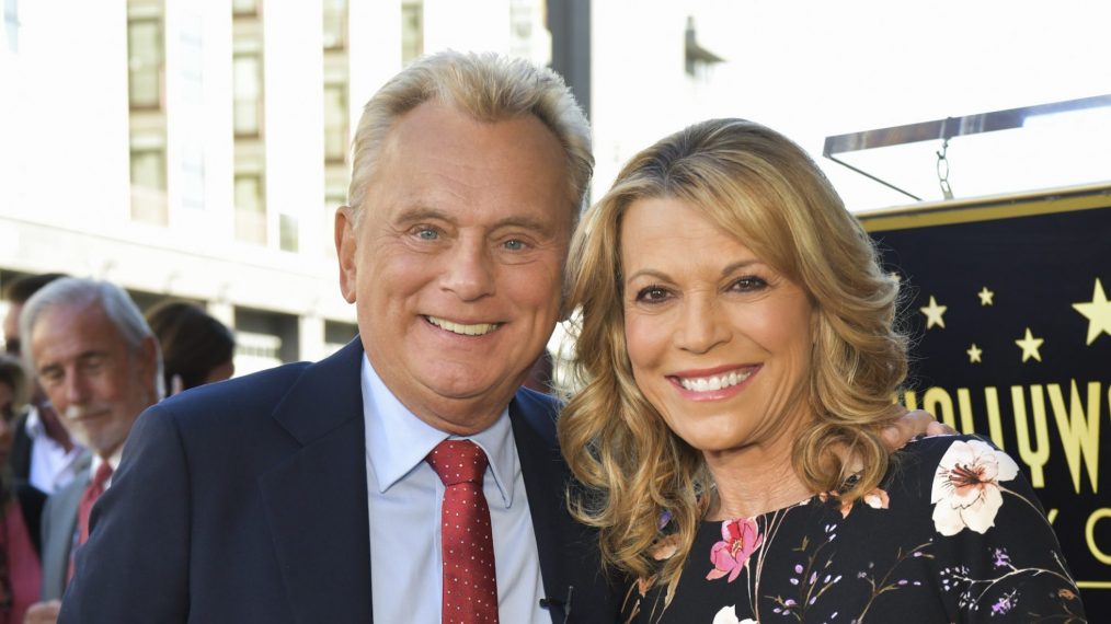 Pat Sajak and Vanna White