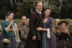 'Outlander's Sam Heughan & Caitriona Balfe on the Danger, Passion & Politics of Season 5