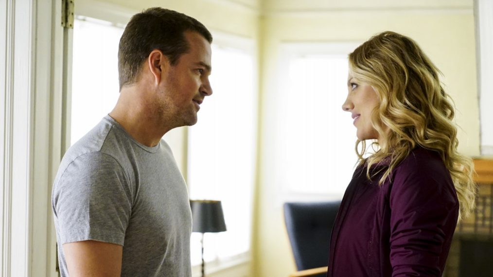 Kulinda - Chris O'Donnell (Special Agent G. Callen) and Bar Paly (Anna) - NCIS: Los Angeles