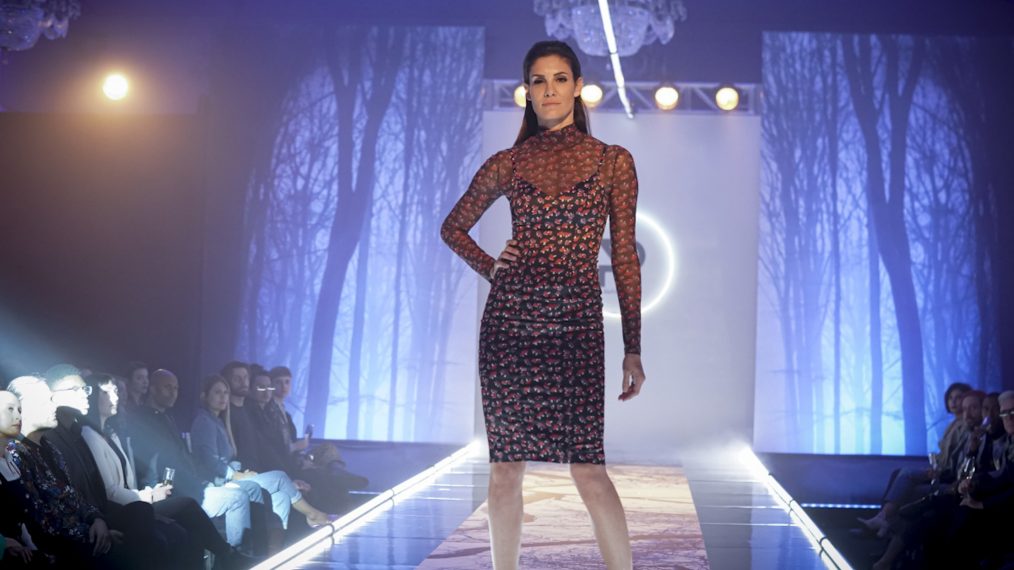 Daniela Ruah as Kensi Blye walks the runway in NCIS: Los Angeles - 'High Society'