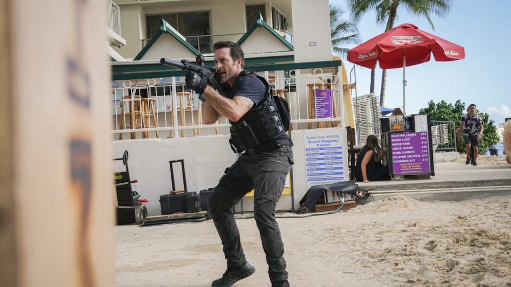 Alex O'Loughlin as Steve McGarrett in Hawaii Five-0