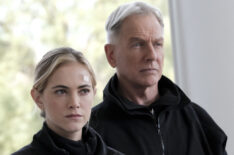 NCIS - On Fire - Emily Wickersham as NCIS Special Agent Eleanor Bishop and Mark Harmon as NCIS Special Agent Leroy Jethro Gibbs