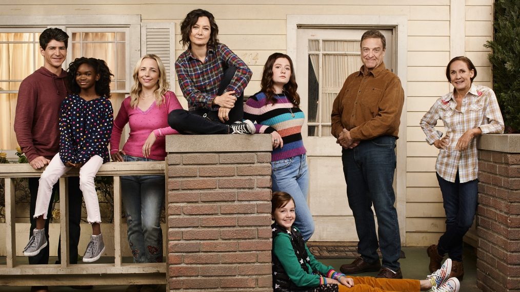 MICHAEL FISHMAN, JAYDEN REY, LECY GORANSON, SARA GILBERT, EMMA KENNEY, AMES MCNAMARA, JOHN GOODMAN, LAURIE METCALF