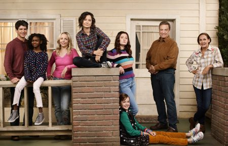 MICHAEL FISHMAN, JAYDEN REY, LECY GORANSON, SARA GILBERT, EMMA KENNEY, AMES MCNAMARA, JOHN GOODMAN, LAURIE METCALF