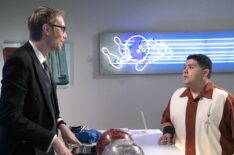 Stephen Merchant and Rico Rodriguez in Modern Family