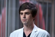 Freddie Highmore as Shaun in The Good Doctor