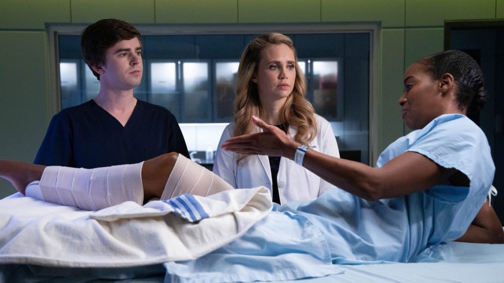 The Good Doctor – Freddie Highmore, Fiona Gubelmann, Milauna Jemai Jackson