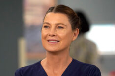 Ellen Pompeo as Meredith on Grey's Anatomy