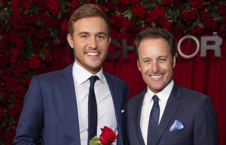 Peter Weber and Chris Harrison of The Bachelor