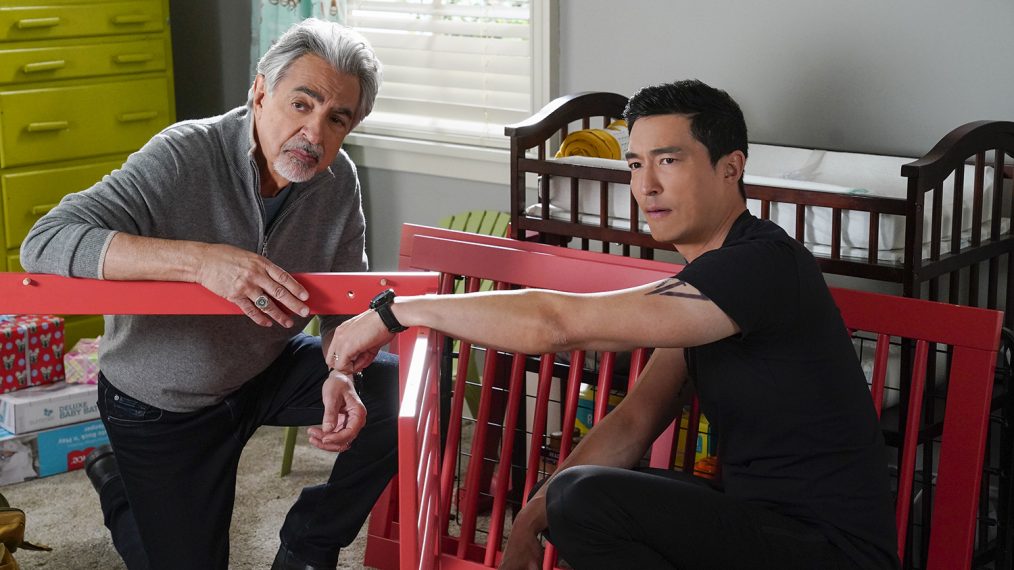 Criminal Minds - Joe Mantegna and Daniel Henney