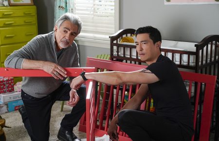 Criminal Minds - Joe Mantegna and Daniel Henney