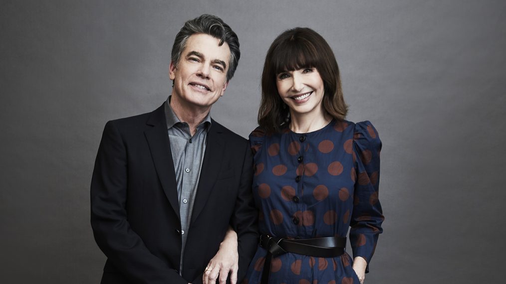 Peter Gallagher and Mary Steenburgen of Zoey's Extraordinary Playlist