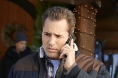 Hearts of Winter - Victor Webster on phone