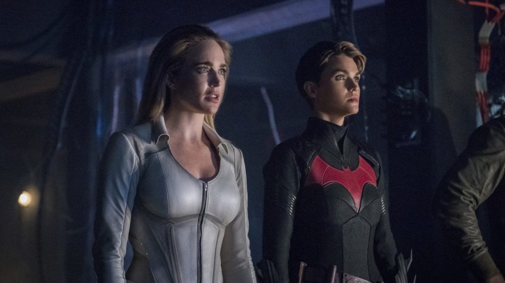 Crisis on Infinite Earths: Part Four - Caity Lotz as Sara Lance/White Canary and Ruby Rose as Kate Kane/Batwoman