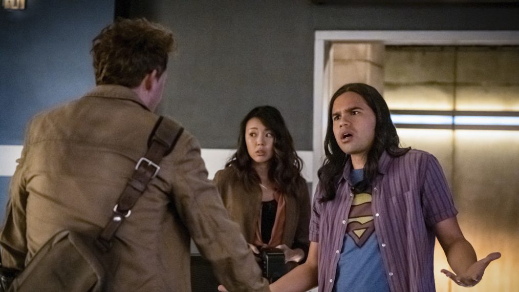 Victoria Park as Kamilla and Carlos Valdes as Cisco Ramon in The Flash - 'Marathon'