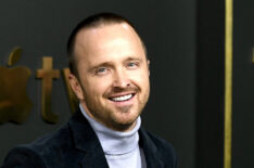Aaron Paul attends the premiere of 'Truth Be Told'