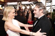 77th Annual Golden Globe Award Red Carpet Arrivals - Reese Witherspoon and Joaquin Phoenix