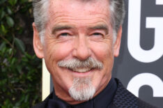 Pierce Brosnan attends the 77th Annual Golden Globe Awards