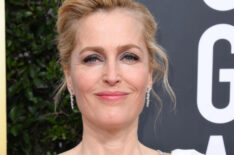 Gillian Anderson attends the 77th Annual Golden Globe Awards