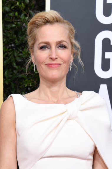 Gillian Anderson attends the 77th Annual Golden Globe Awards