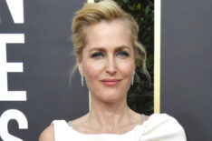 Gillian Anderson attends the 77th Annual Golden Globe Awards