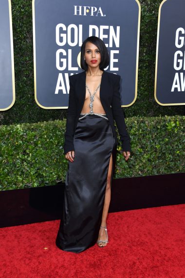 Kerry Washington attends the 77th Annual Golden Globe Awards